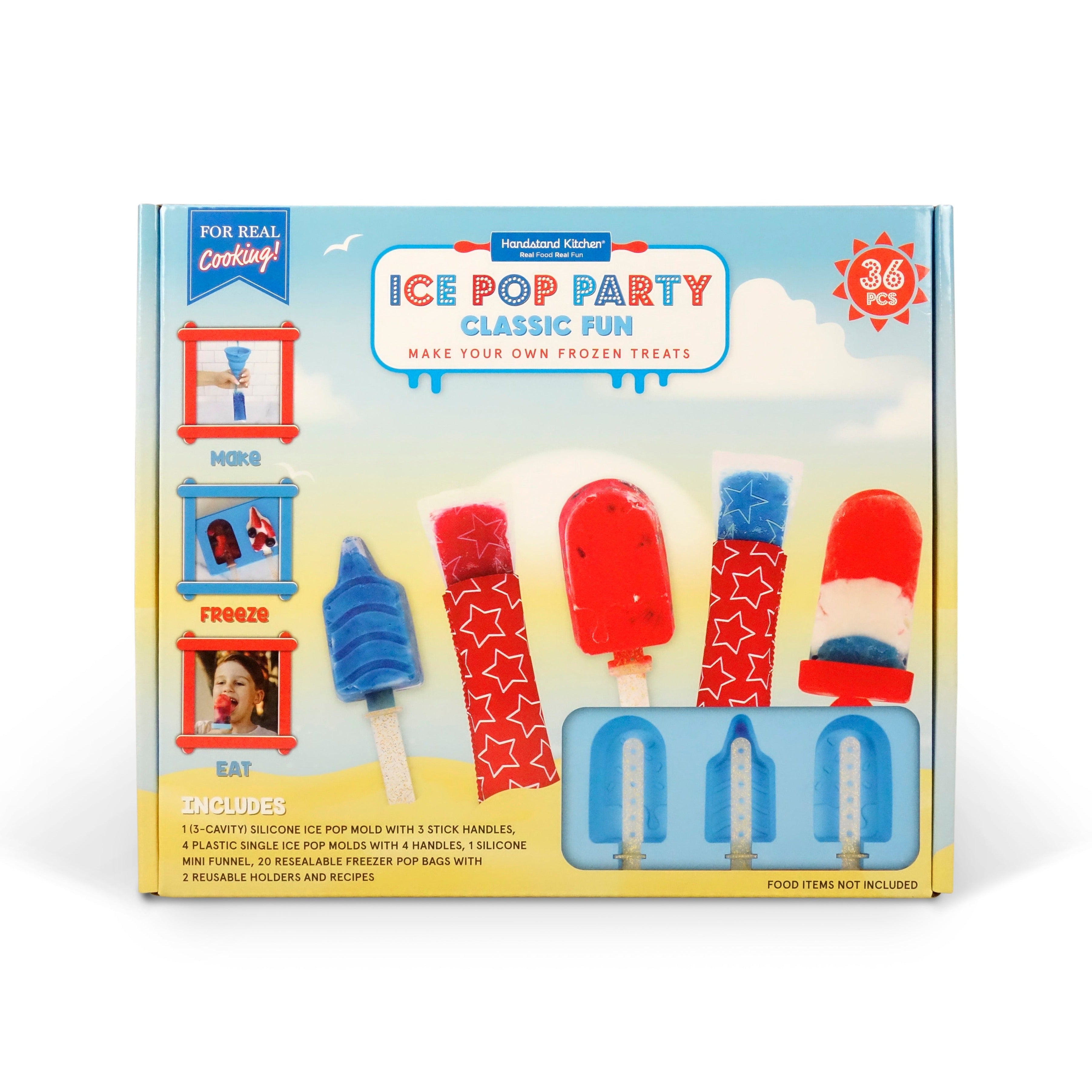 Ice Pop Party Red, White & Blue Classic Fun