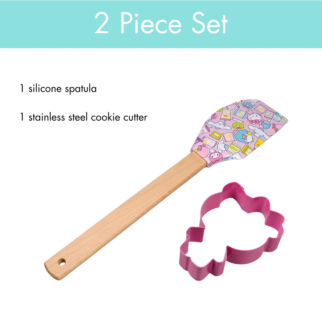 Hello Kitty® Cookie Cutter Set with Spatula