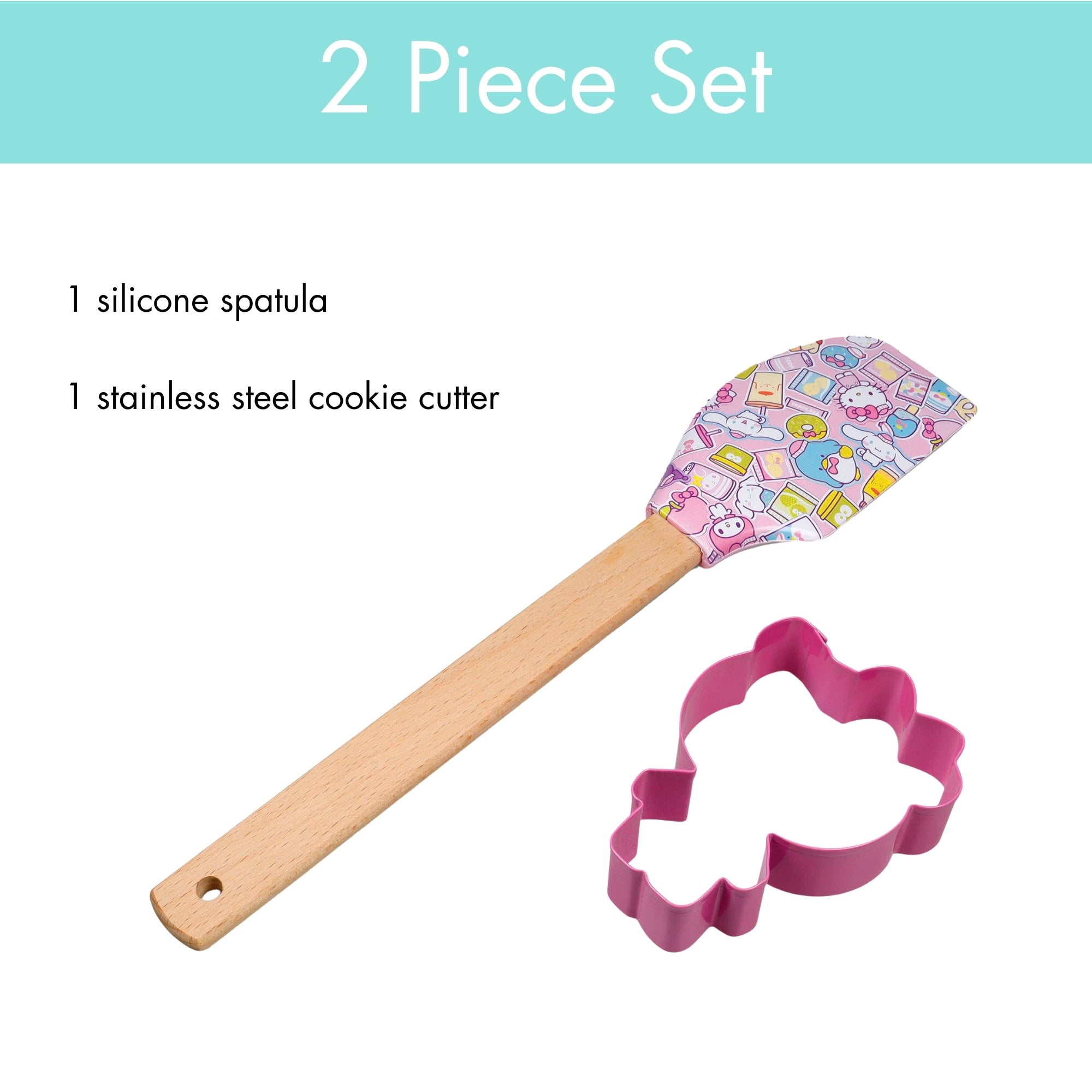 Hello Kitty® Cookie Cutter Set with Spatula