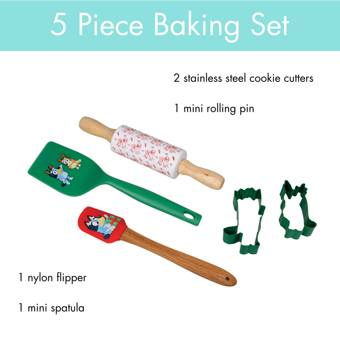 Bluey Holiday Baking Set