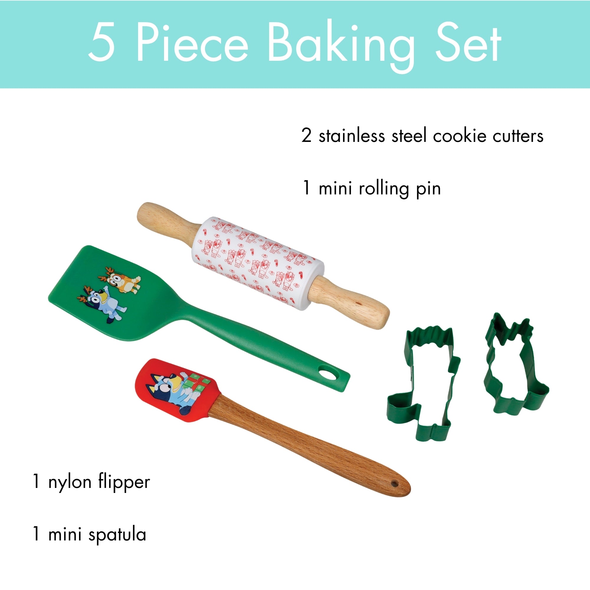 Bluey Holiday Baking Set