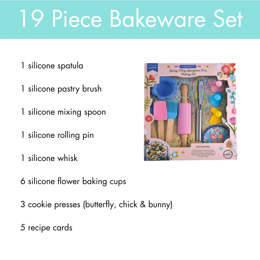 Spring Fling Springtime Fun Baking Set