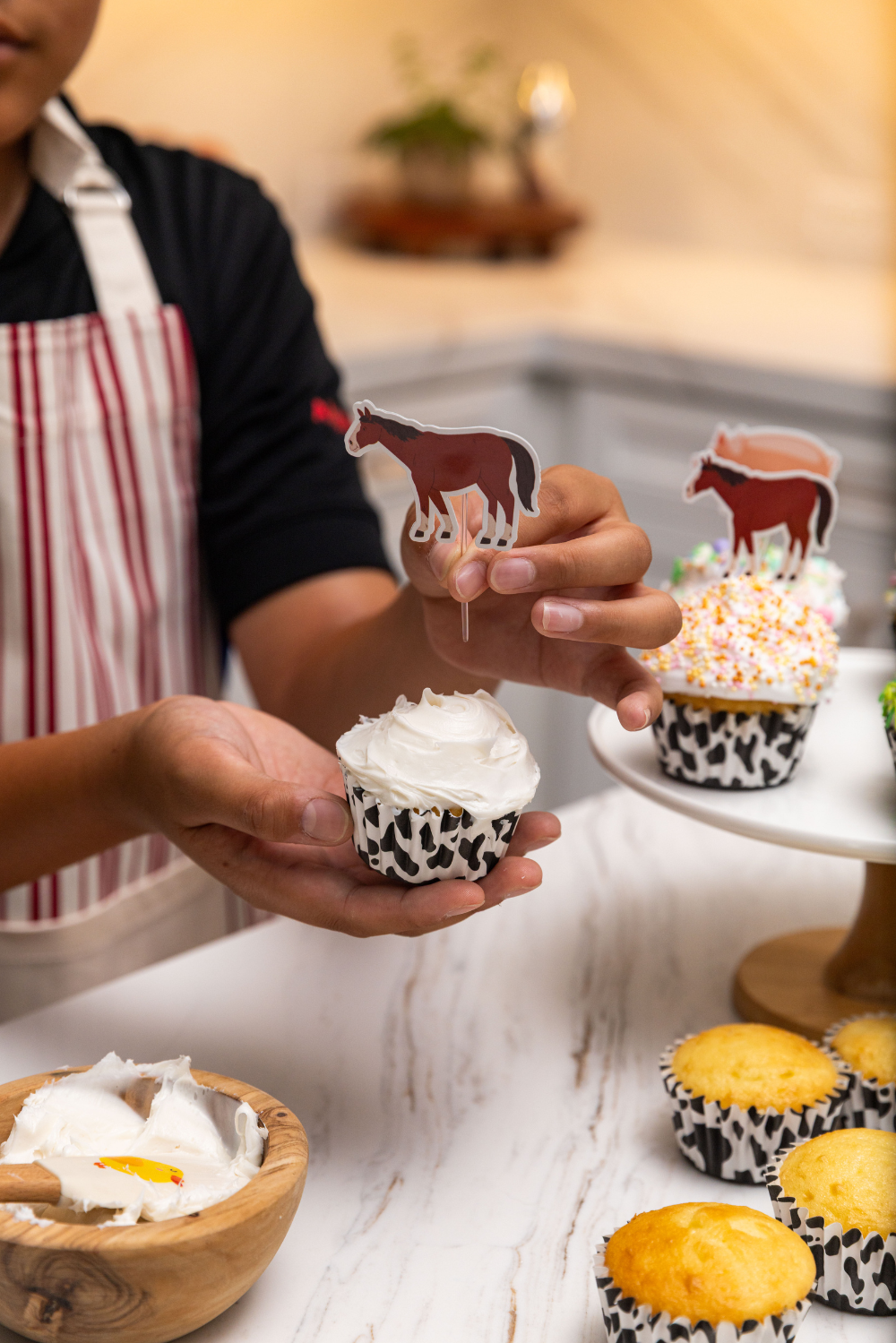 Farm Friends Cupcake Party Set
