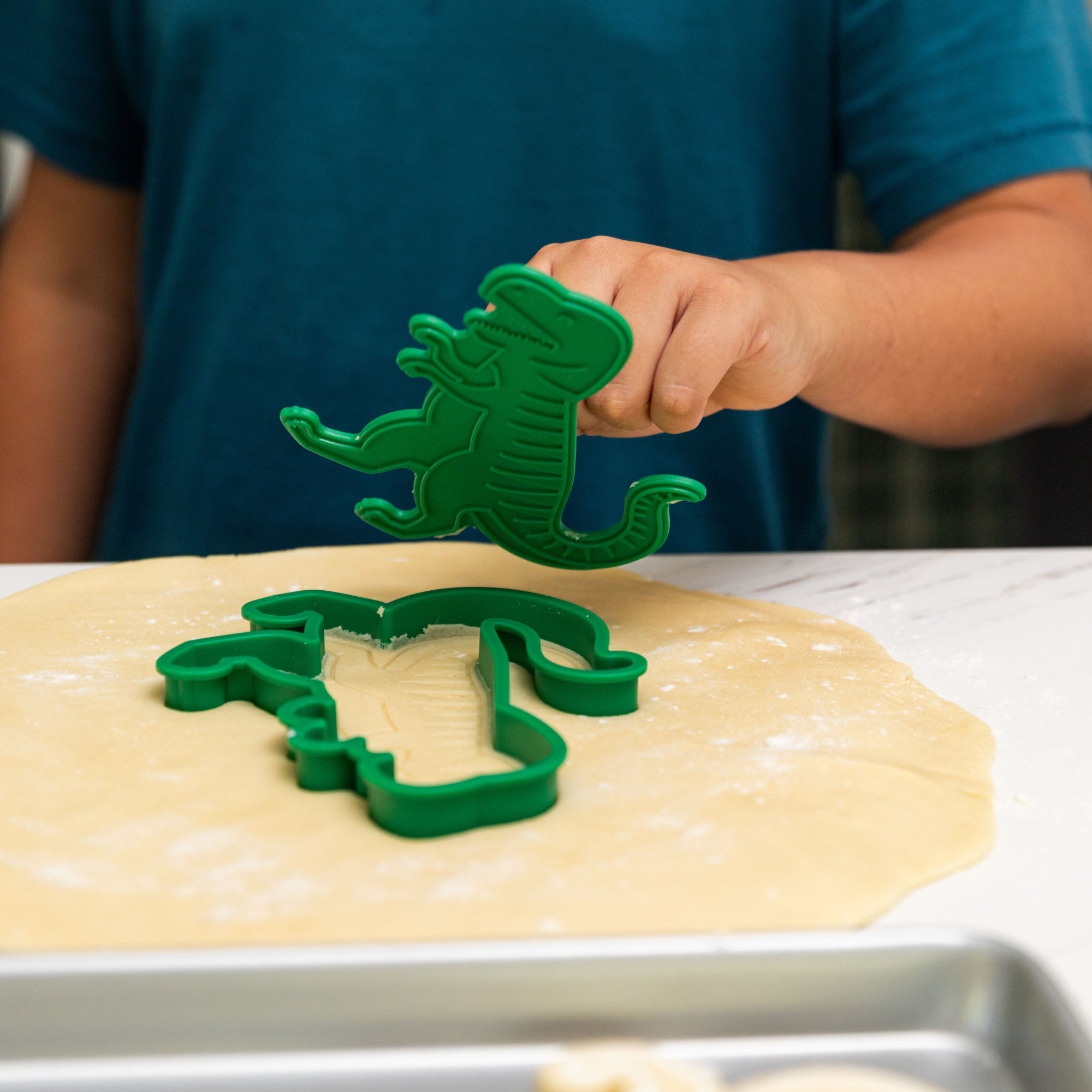 Press-O-Saurus Cookie Stamp and Cutter