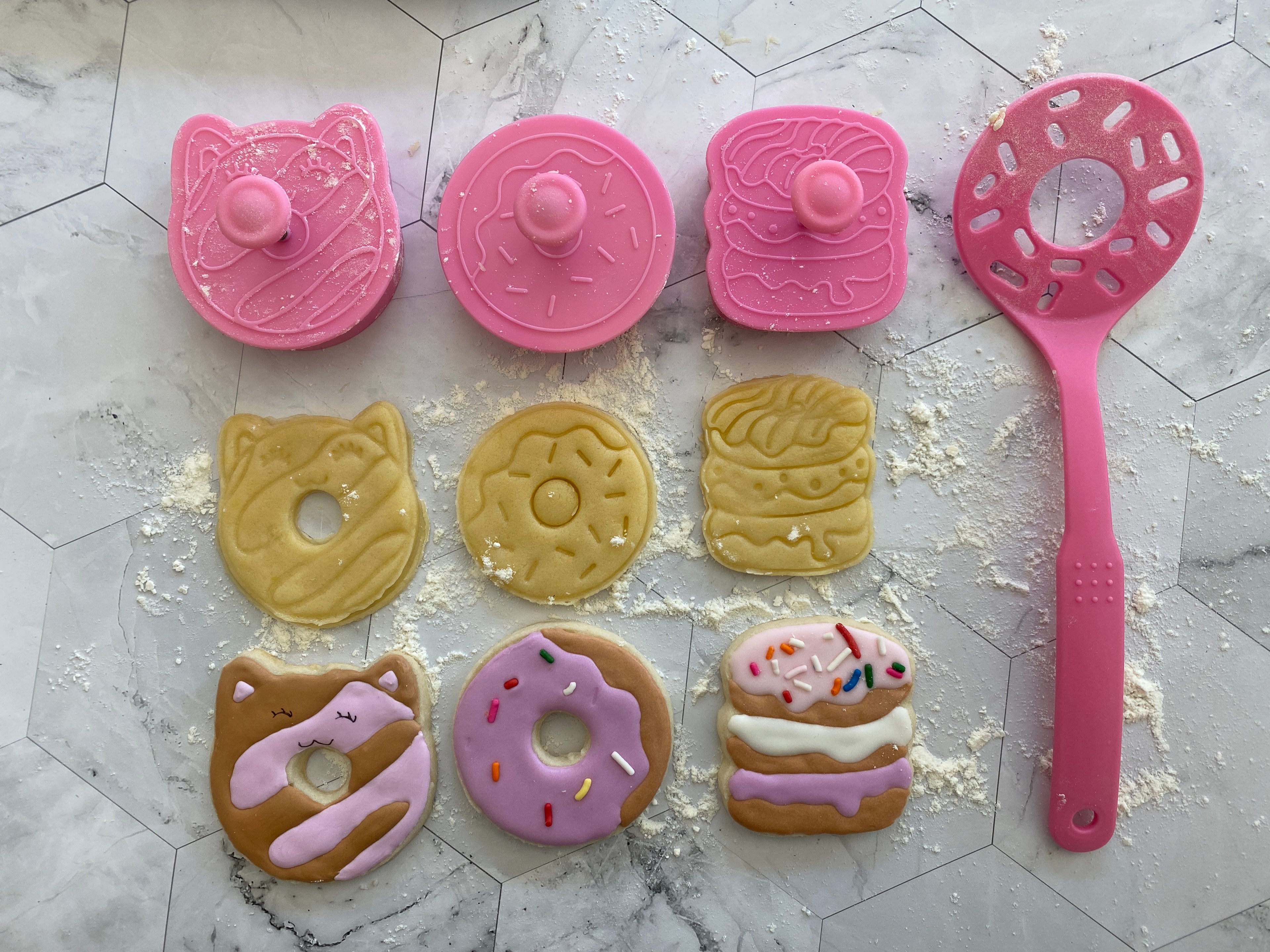 Donut Shoppe Cookie Stamp & Flipper Set