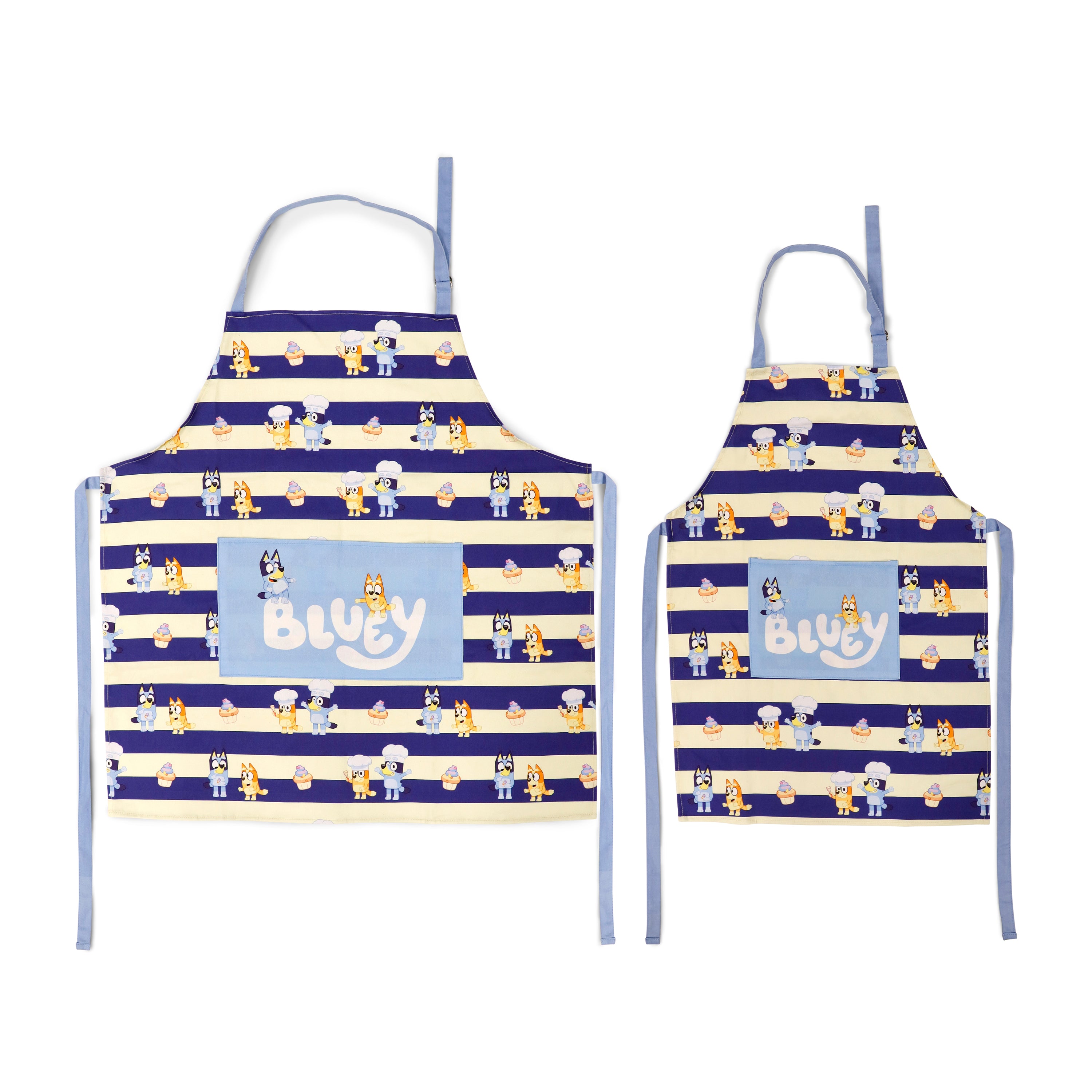 Bluey Adult and Youth Apron Set