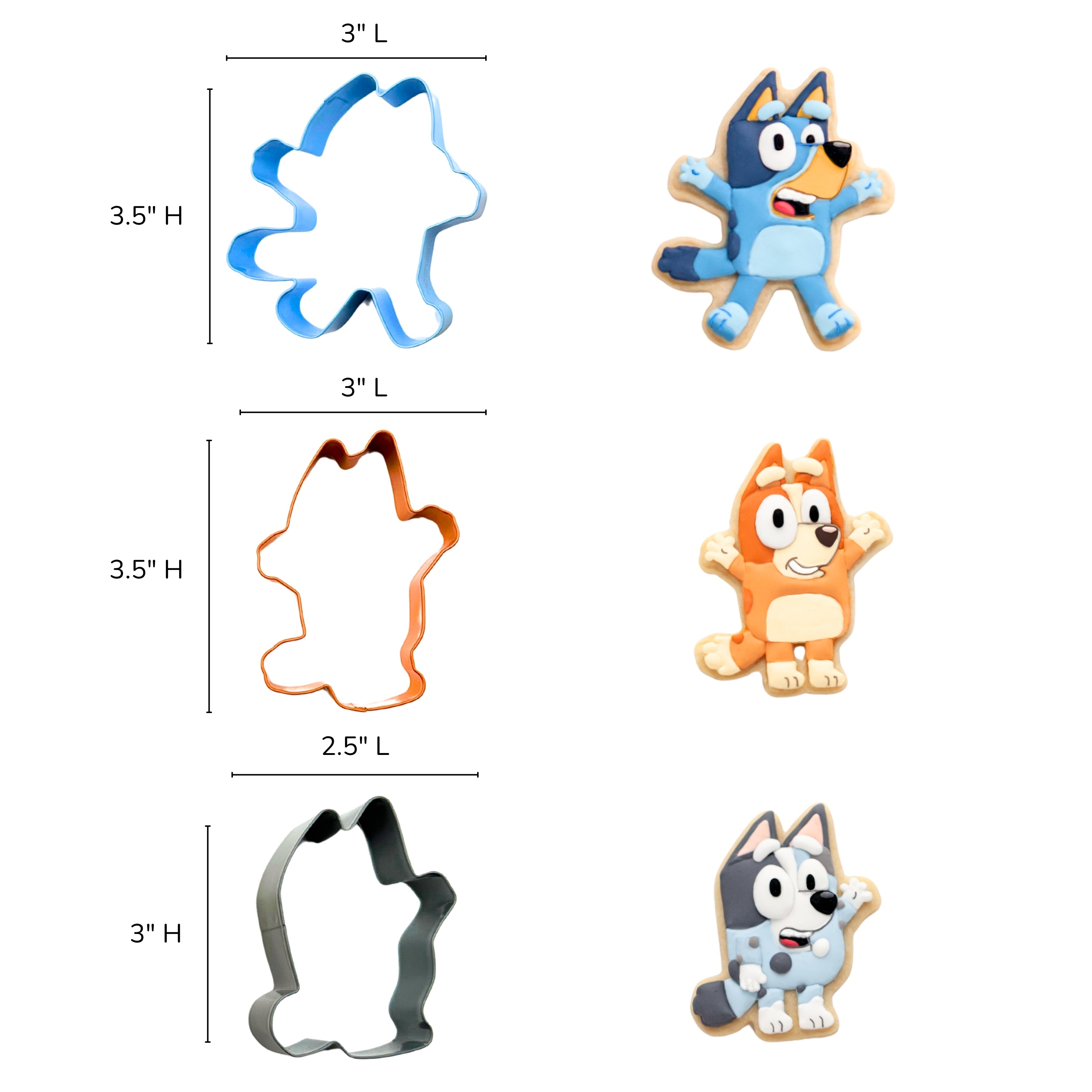 Bluey and Friends Baking Party Set