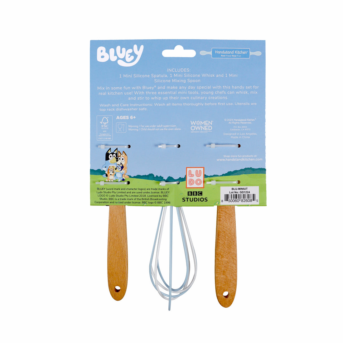 Bluey Mini Utensil Set