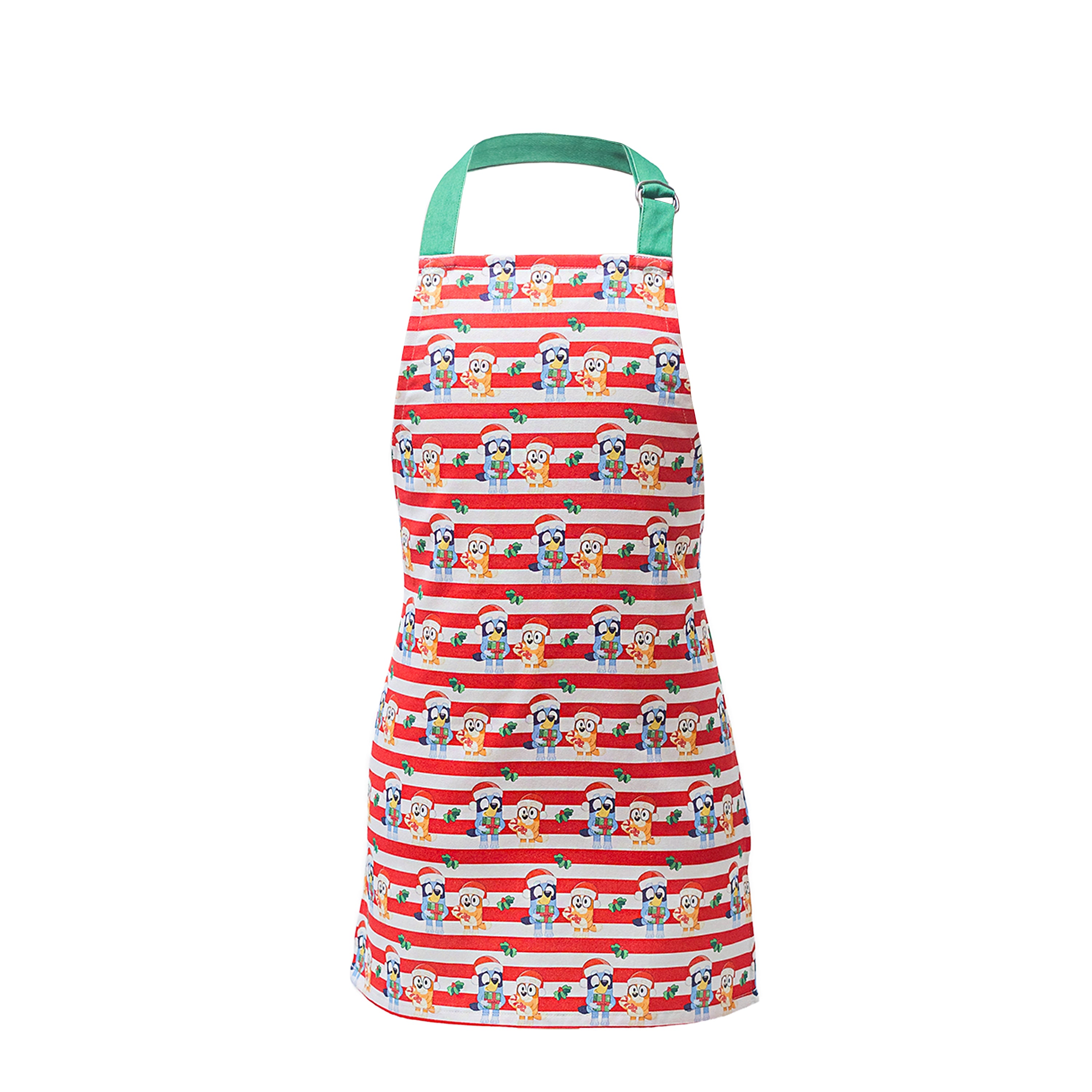 Bluey Holiday Youth Apron and Oven Mitt Set