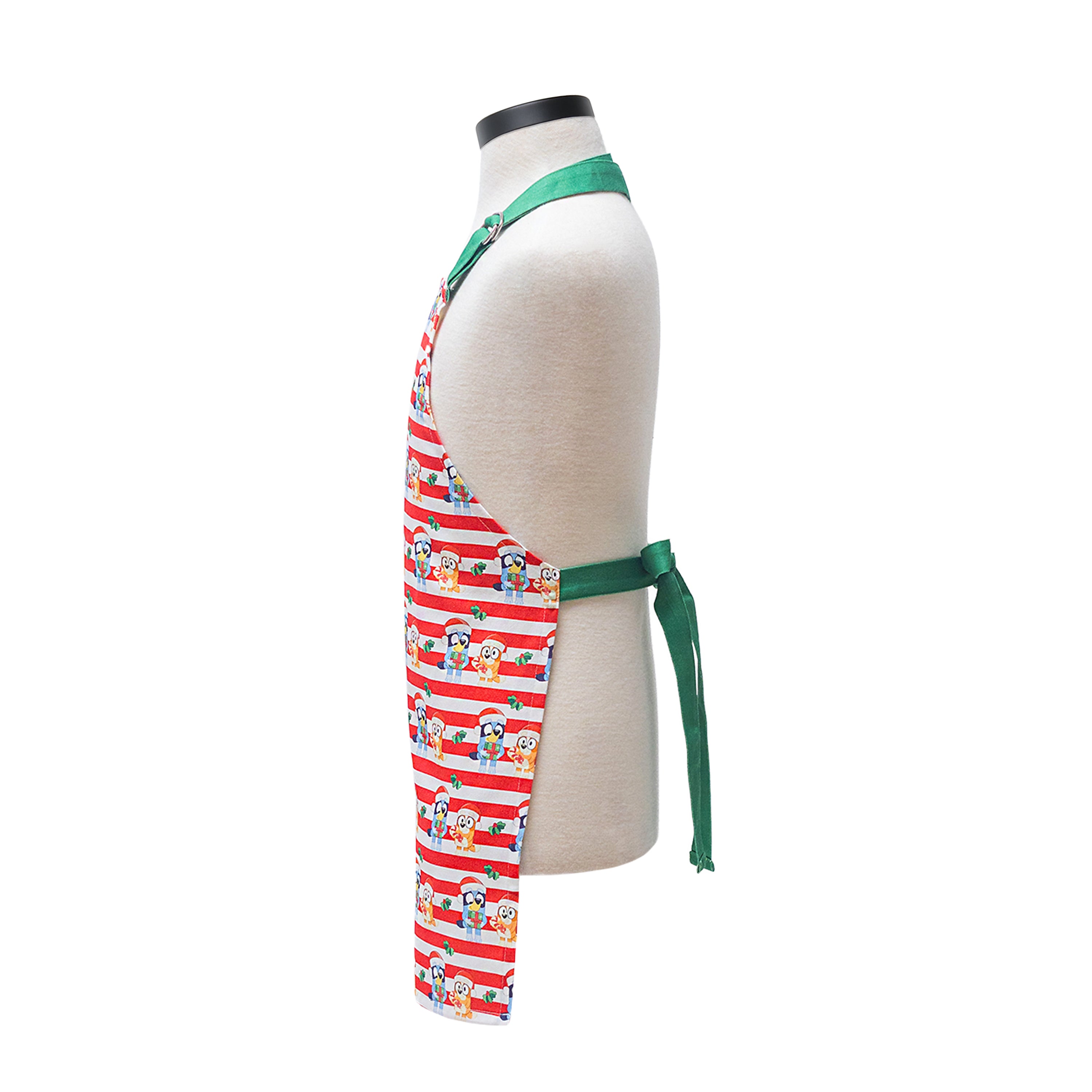 Bluey Holiday Youth Apron and Oven Mitt Set