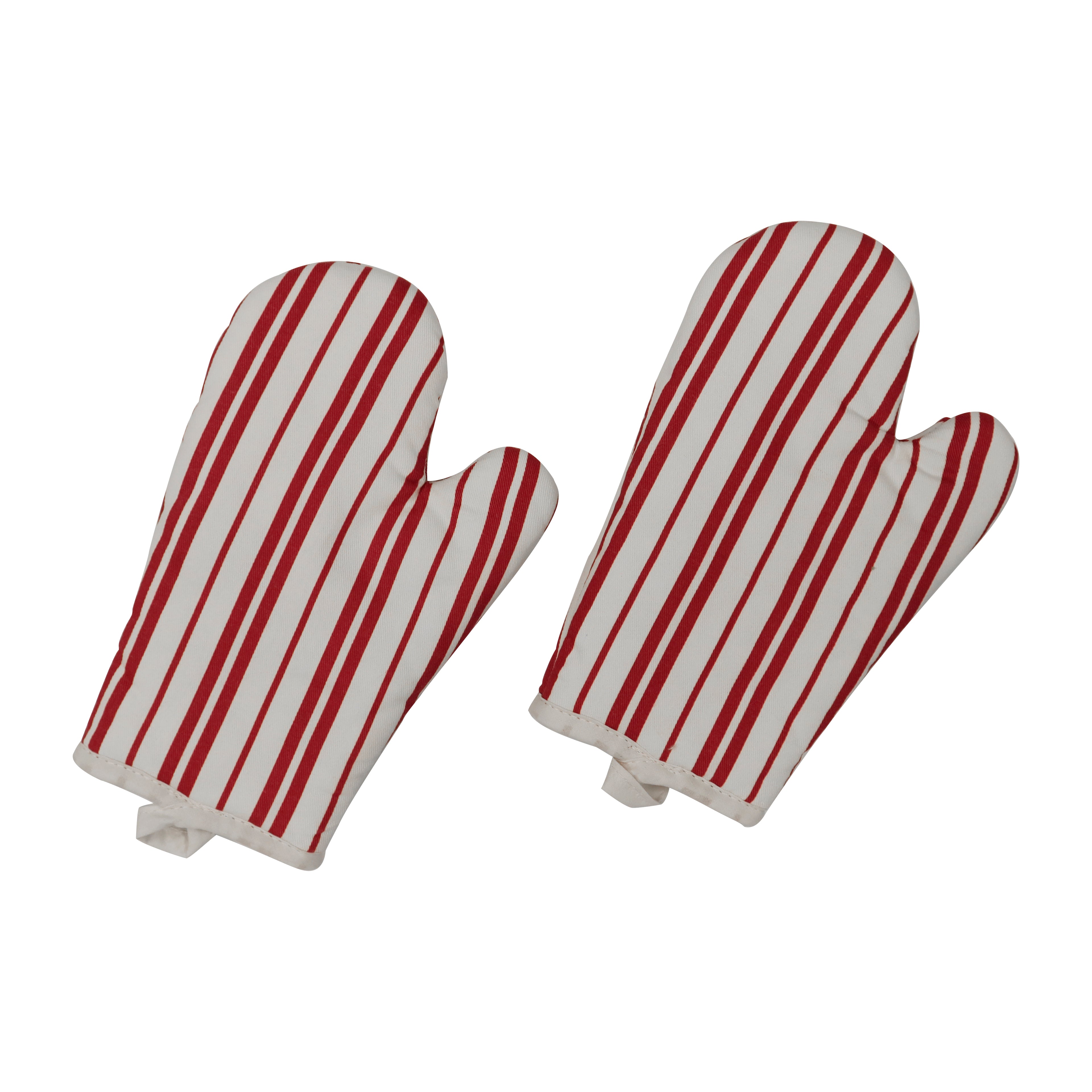 Classic Striped Deluxe Youth Apron and Oven Mitt Boxed Set