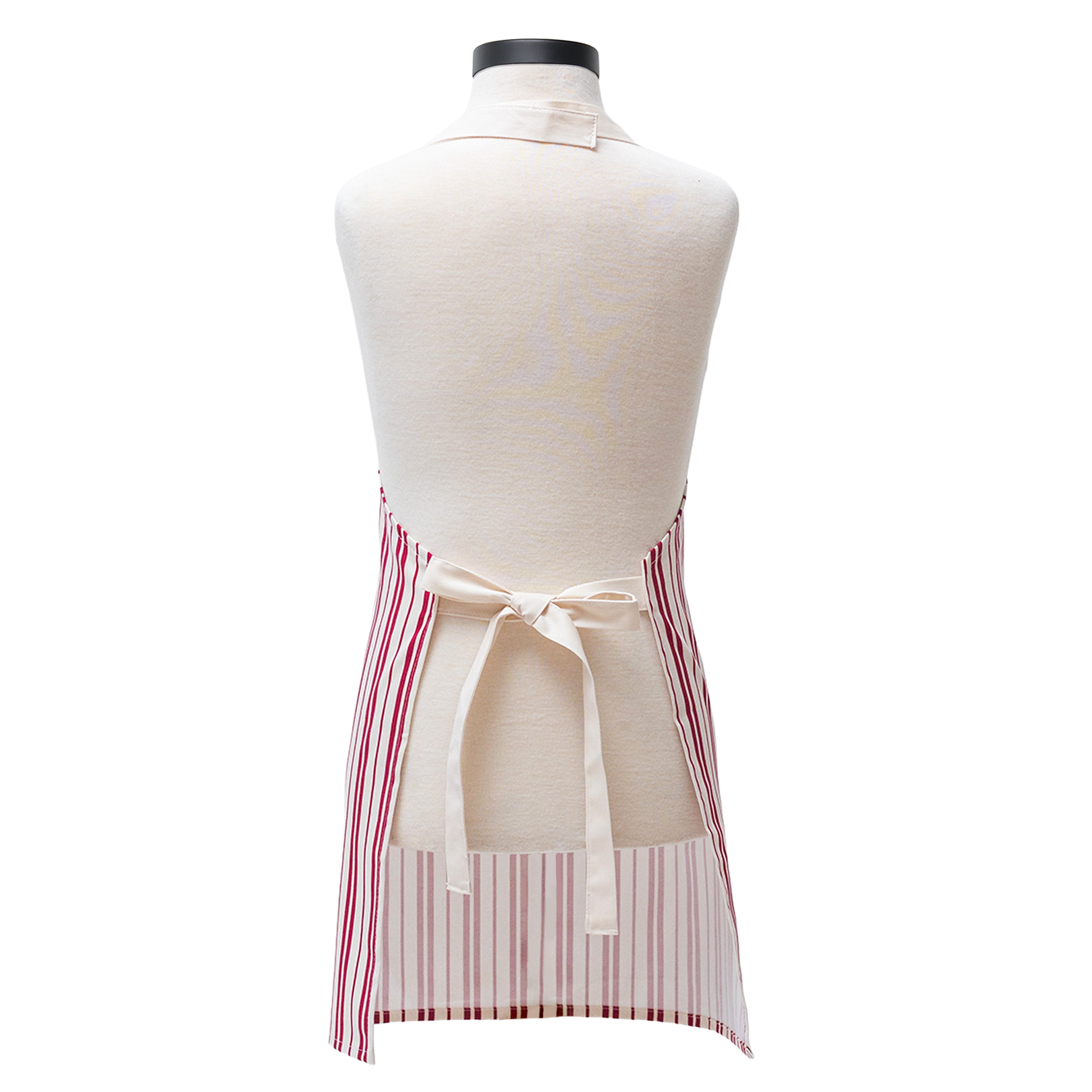 Classic Striped Deluxe Youth Apron and Oven Mitt Boxed Set