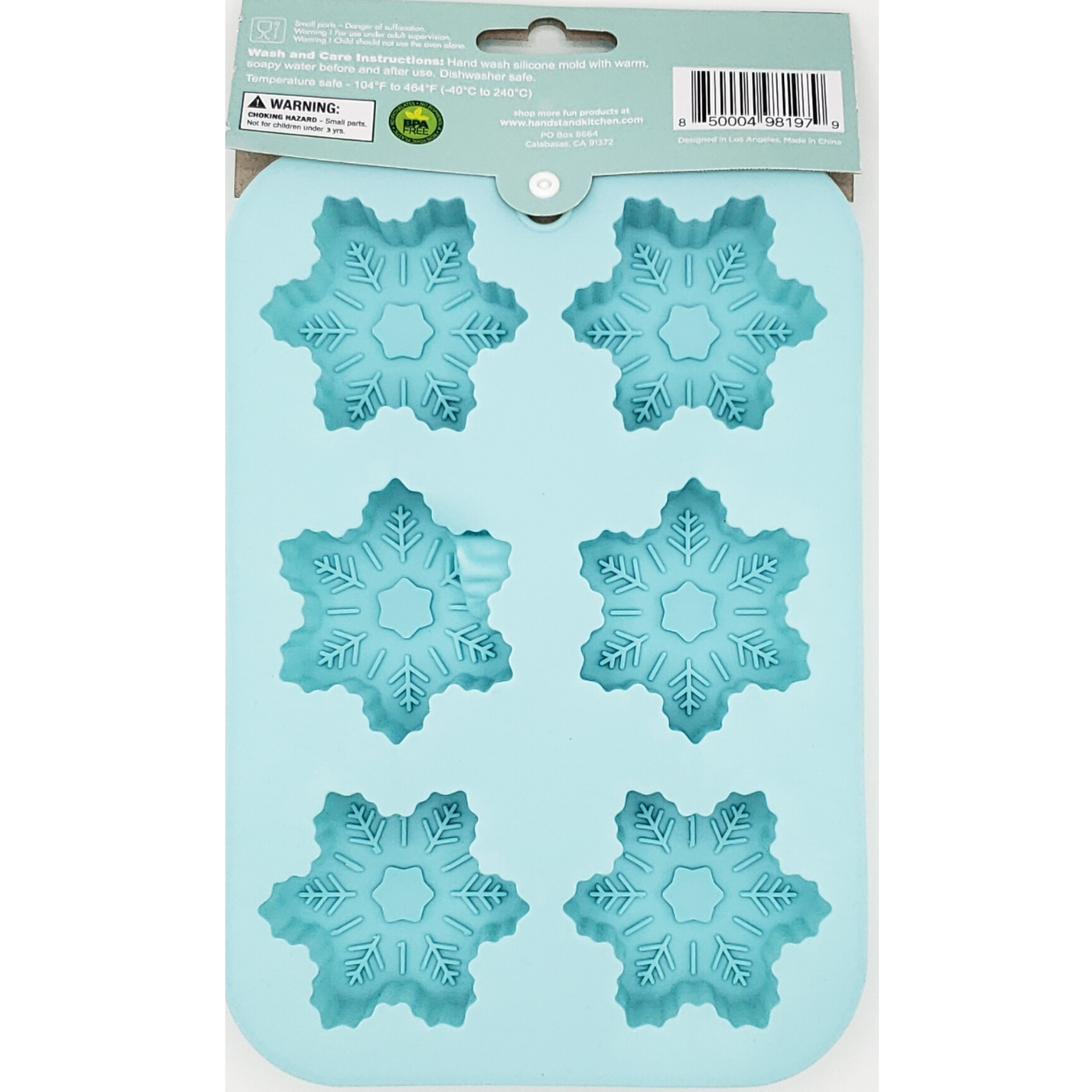 Image of Winter Wonderland Snowflake Cupcake Mold  Edit alt text