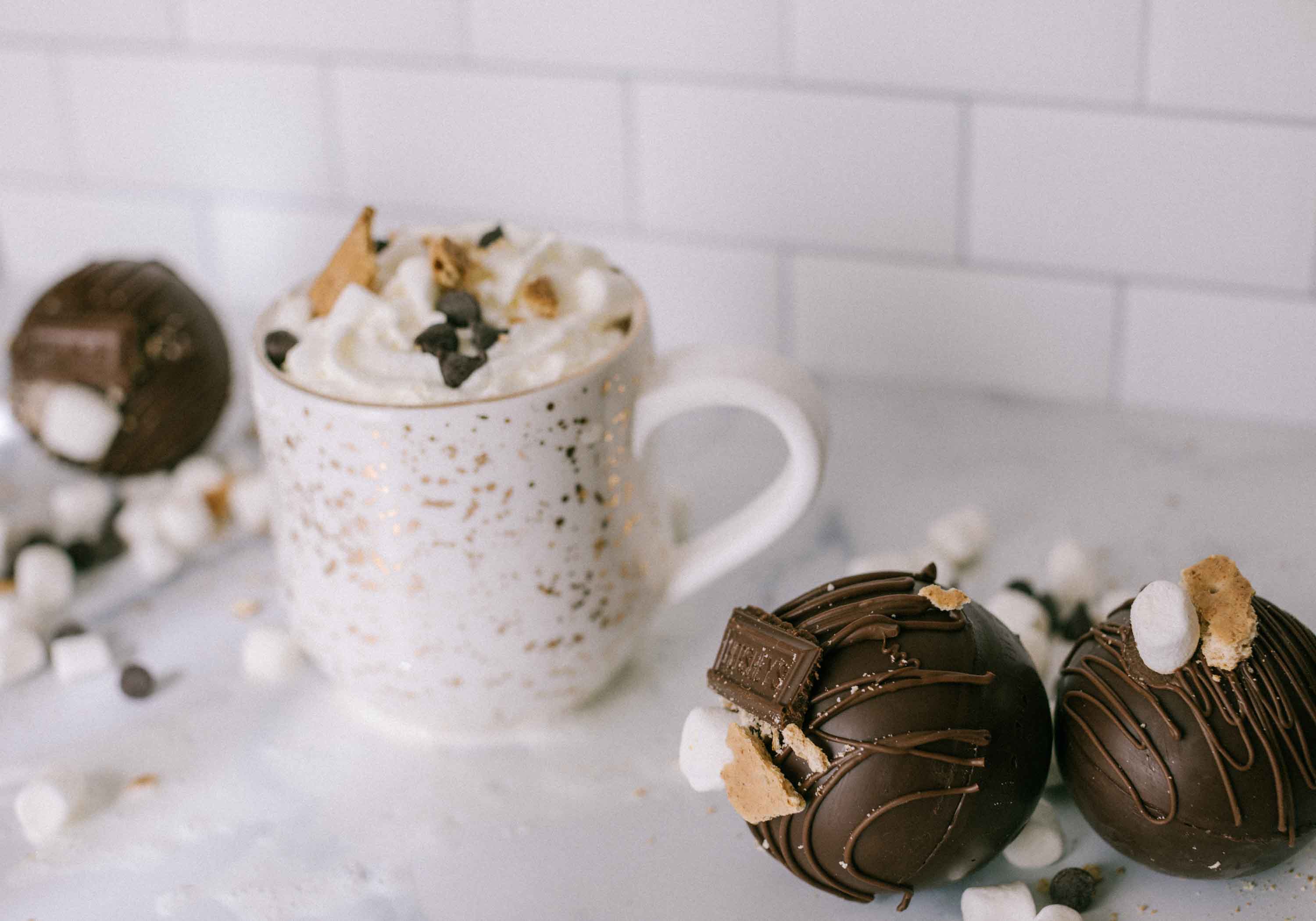 Smores Hot Cocoa Bomb Video