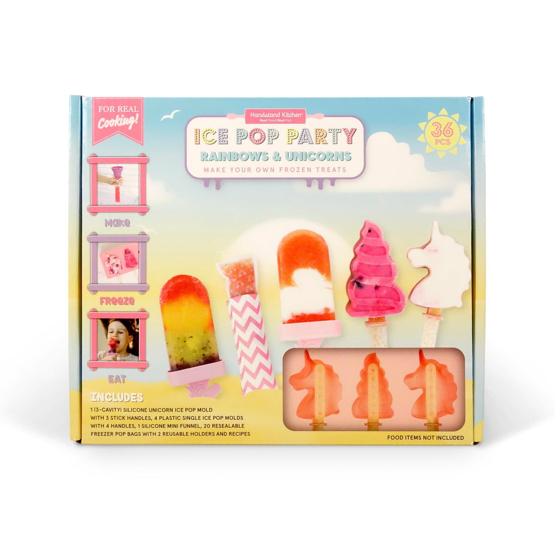 Ice Pop Party Rainbows &amp; Unicorns