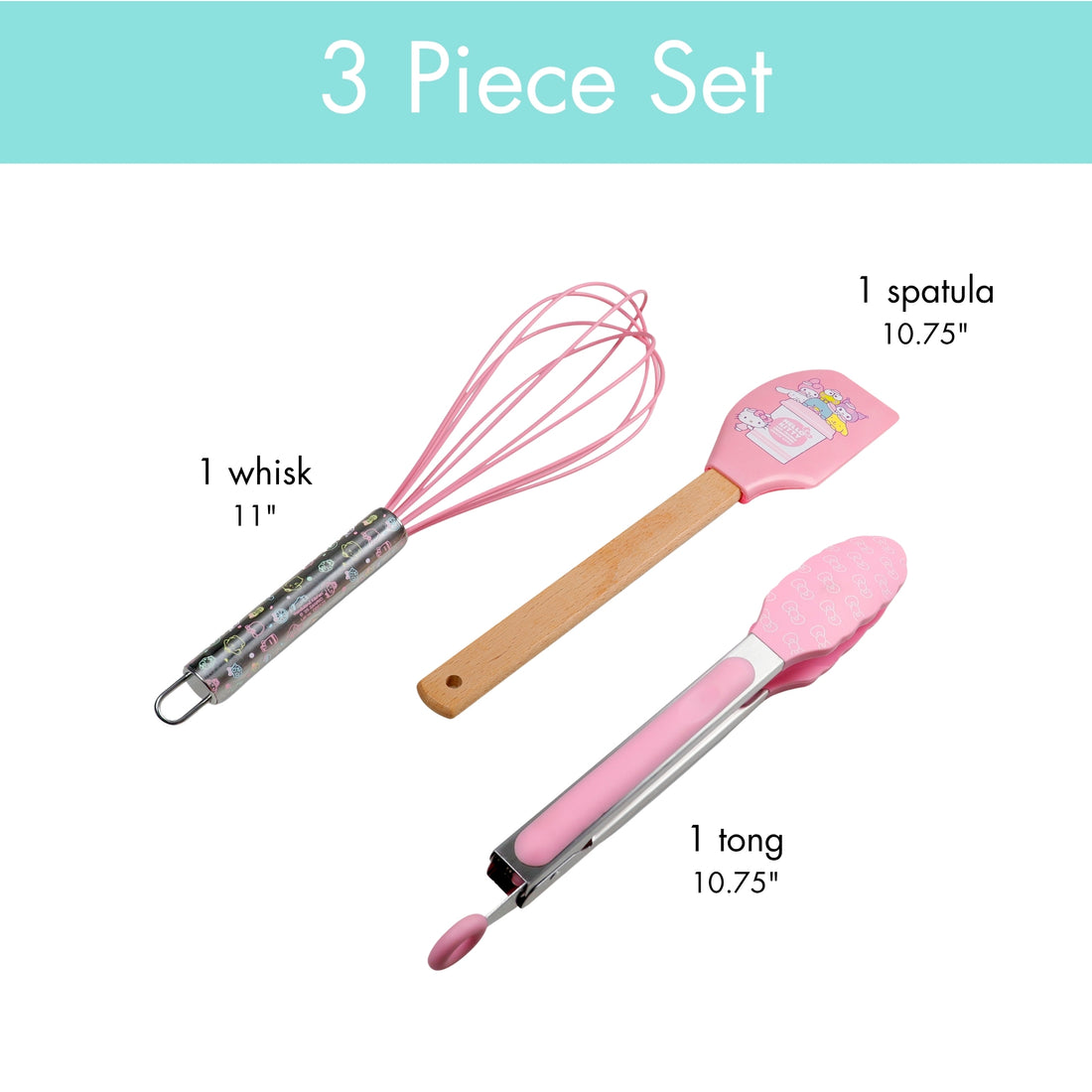 Hello Kitty® and Friends Snack Shop Utensil Set