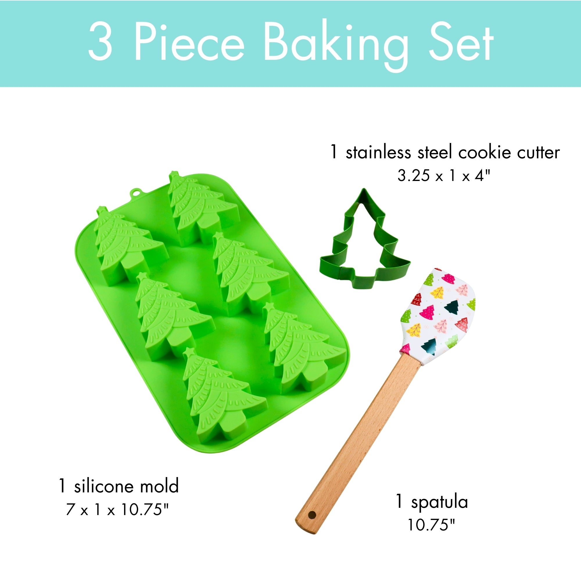 Festive Tree Baking Set