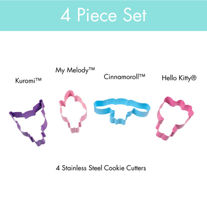 Hello Kitty® and Friends Snack Shop Cookie Cutters – Set of 4