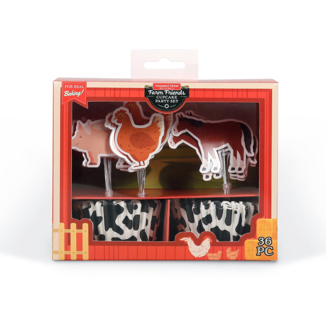 Farm Friends Cupcake Party Set