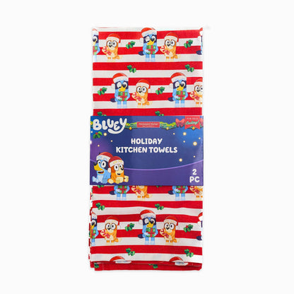 Bluey Holiday Kitchen Towels – Set of 2