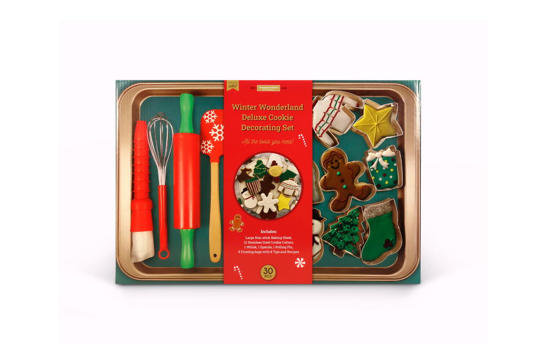 Winter Wonderland Deluxe Cookie Decorating Set