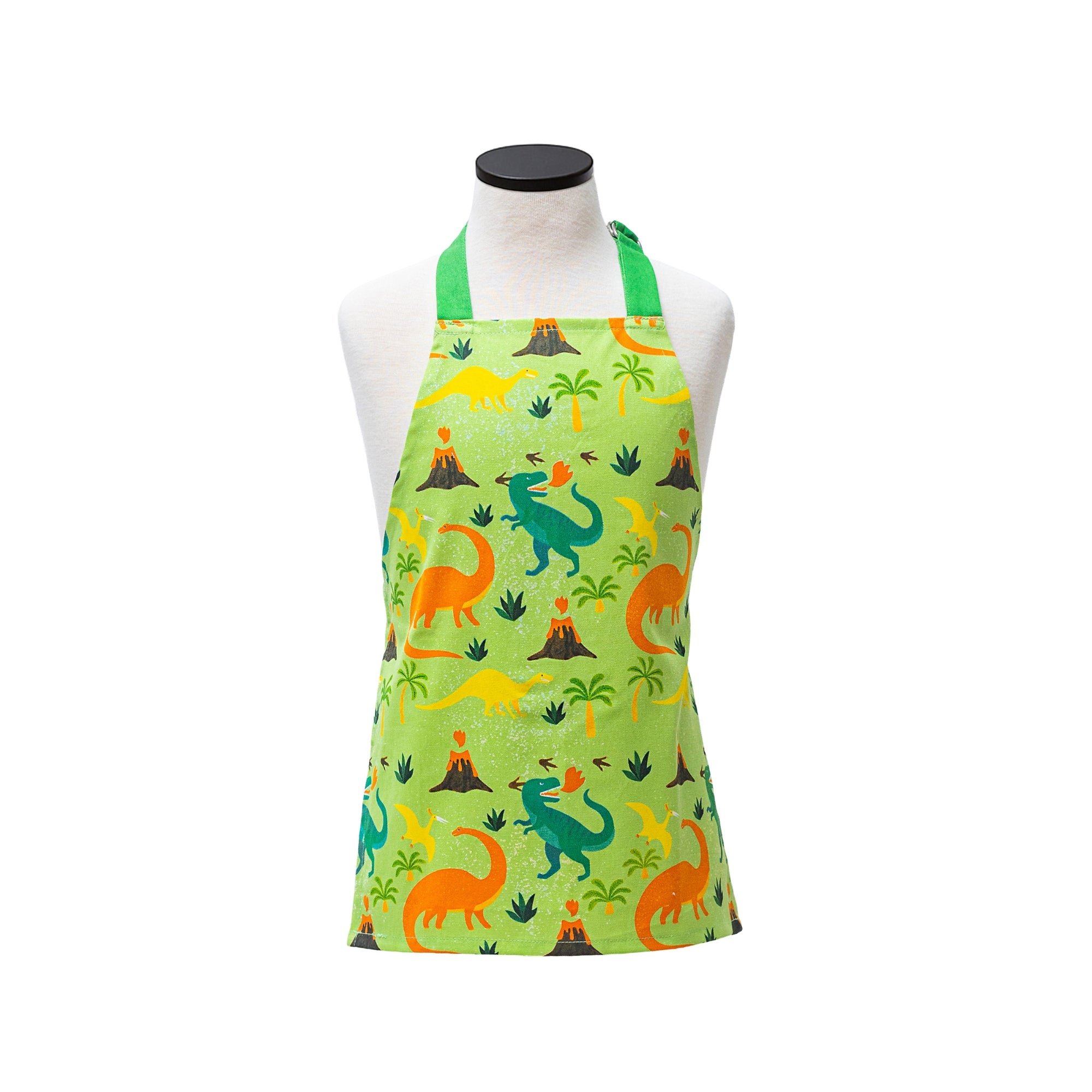 Handstand Kitchen Prehistoric Youth Apron and Oven Mitt - Thumbnail 5