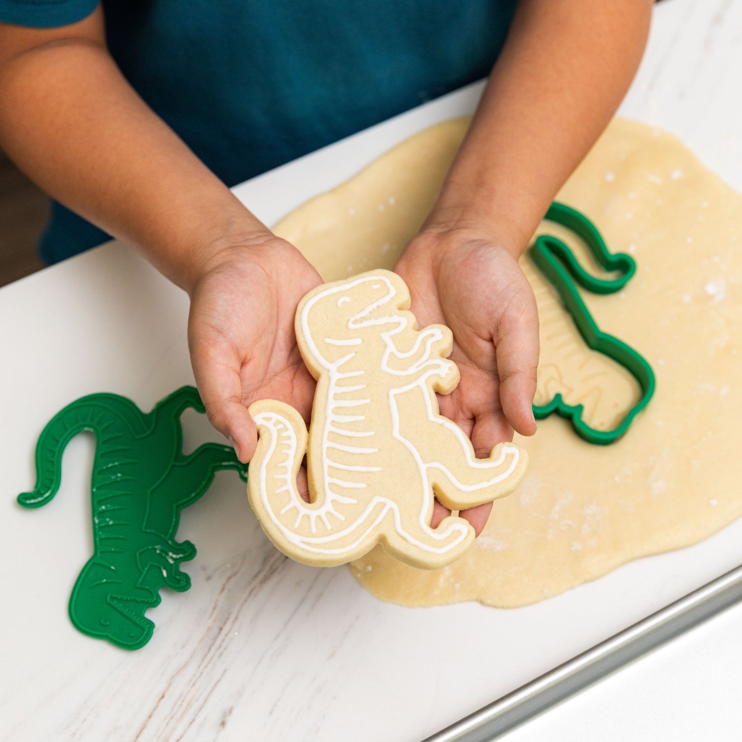 Press-O-Saurus Cookie Stamp and Cutter