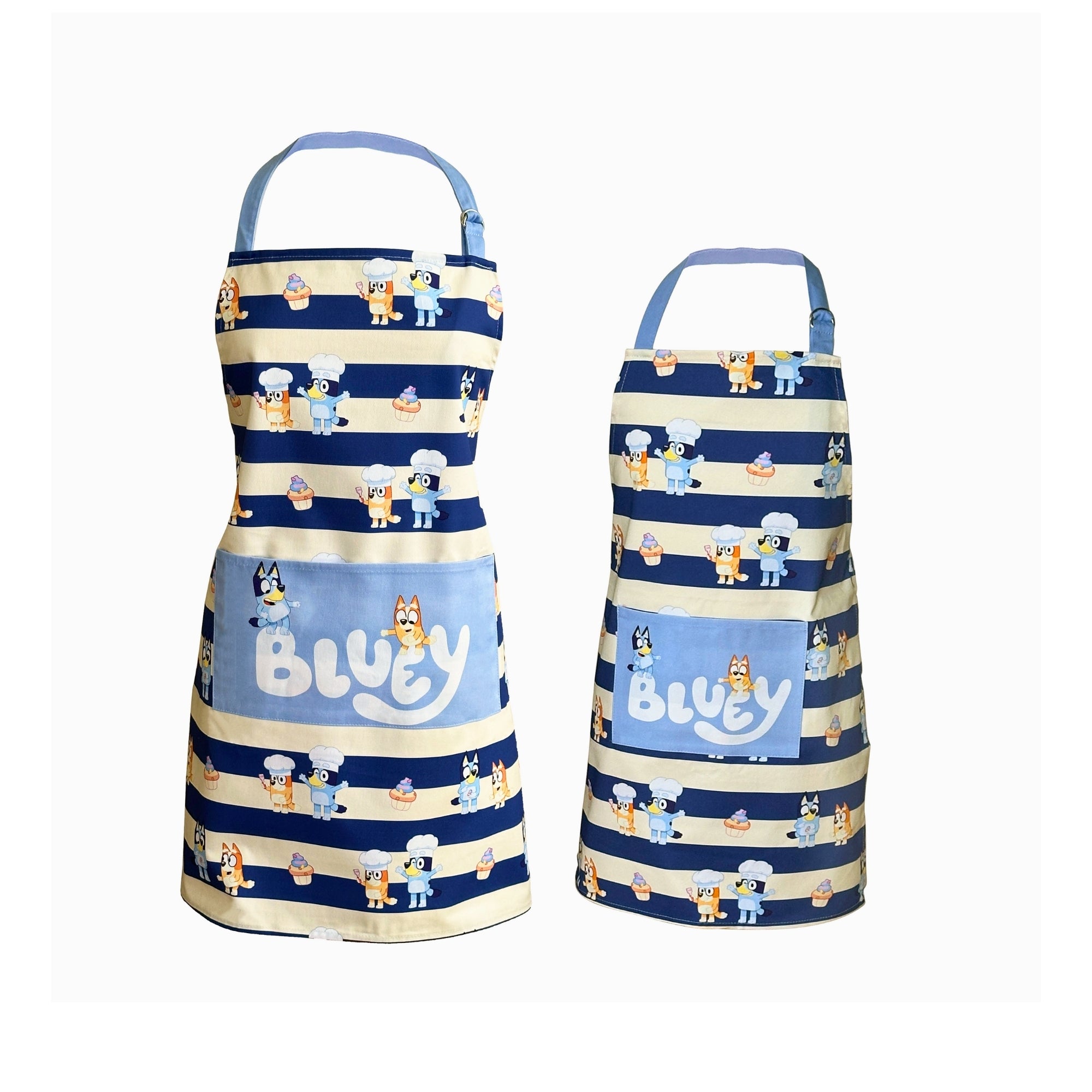 BLUEY Adult and Youth Apron Set