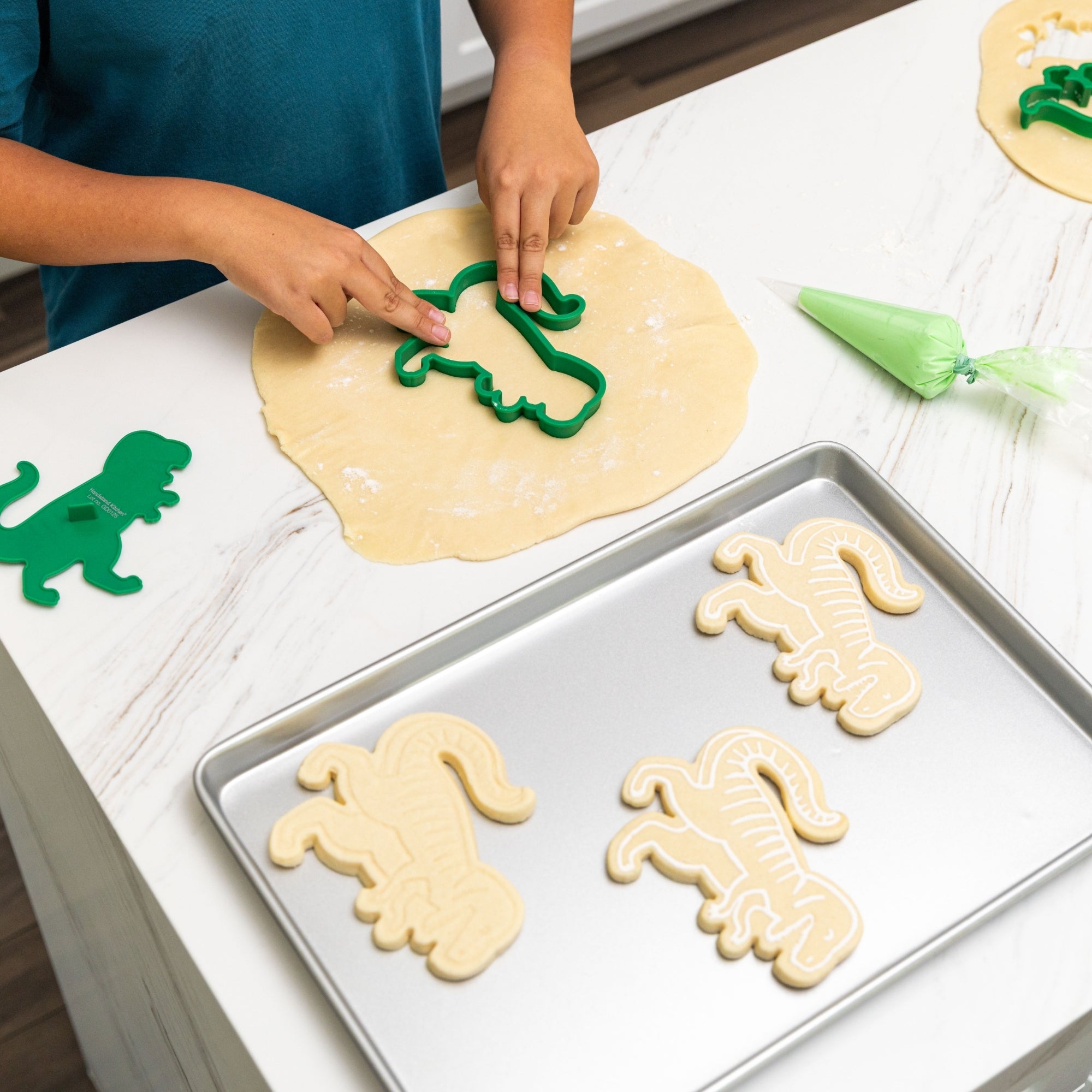 Press-O-Saurus Cookie Stamp and Cutter
