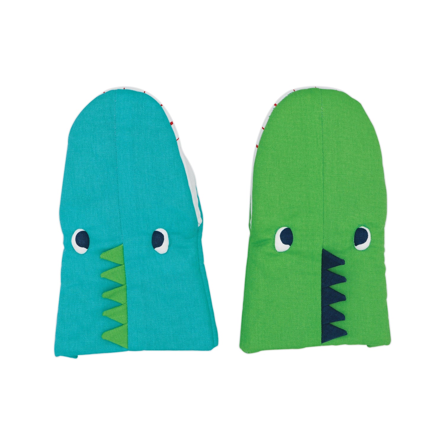 Dubbele Oven Handschoenen Leuke Dinosaurus Hart Hittebestendige Pot Dubbele Oven Handschoenen Leuke Dinosaurus Hart Hittebestendige Pot