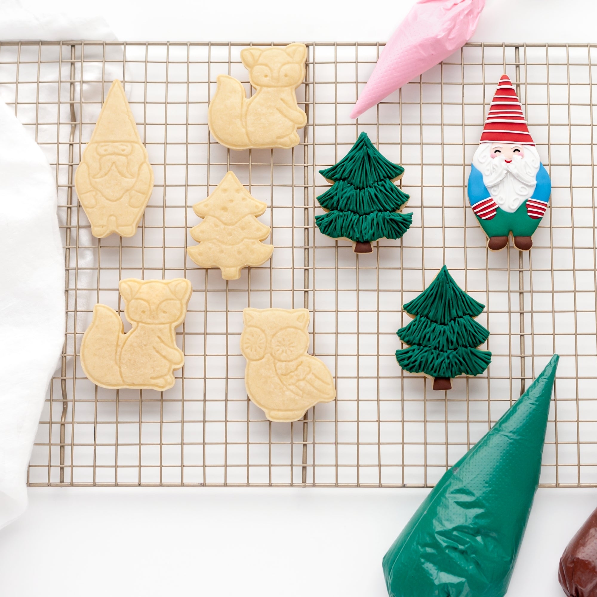 Handstand Kitchen Woodland Cookie Baking Set