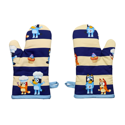 BLUEY Youth Apron and Oven Mitt Set