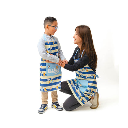 BLUEY Adult and Youth Apron Set