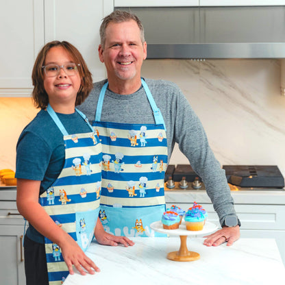 BLUEY Adult and Youth Apron Set