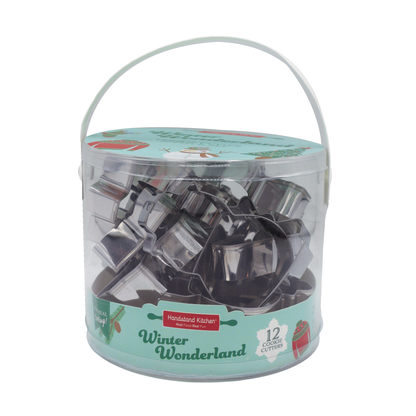 Winter Wonderland Cookie Cutters – Set of 12
