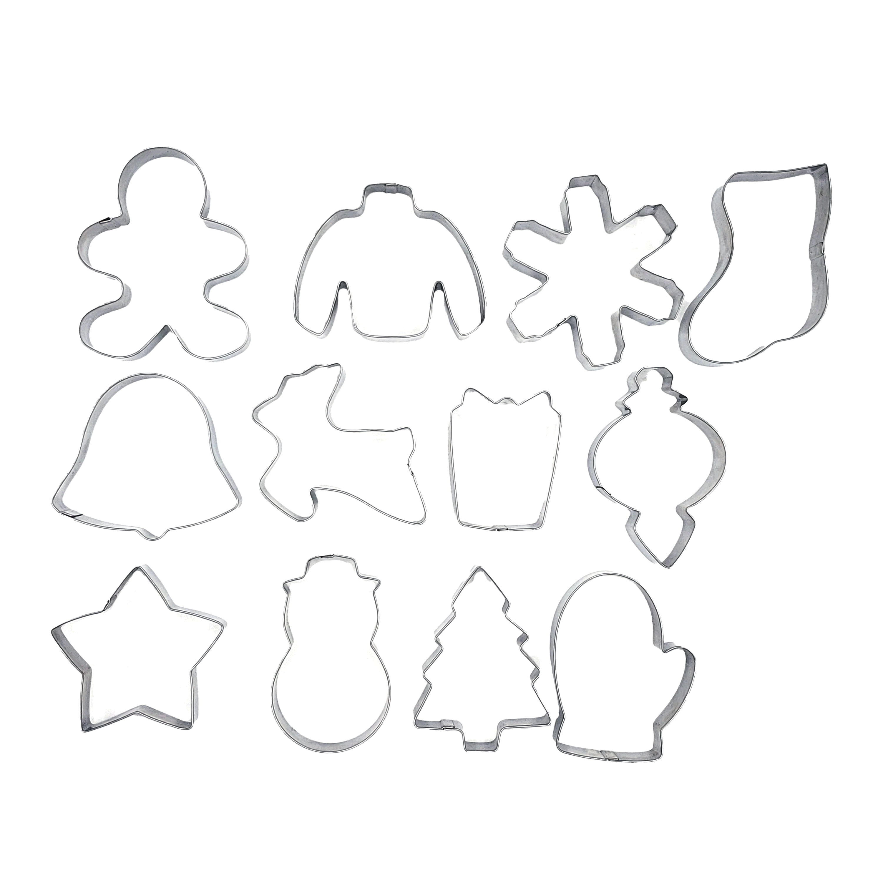 Winter Wonderland Cookie Cutters – Set of 12