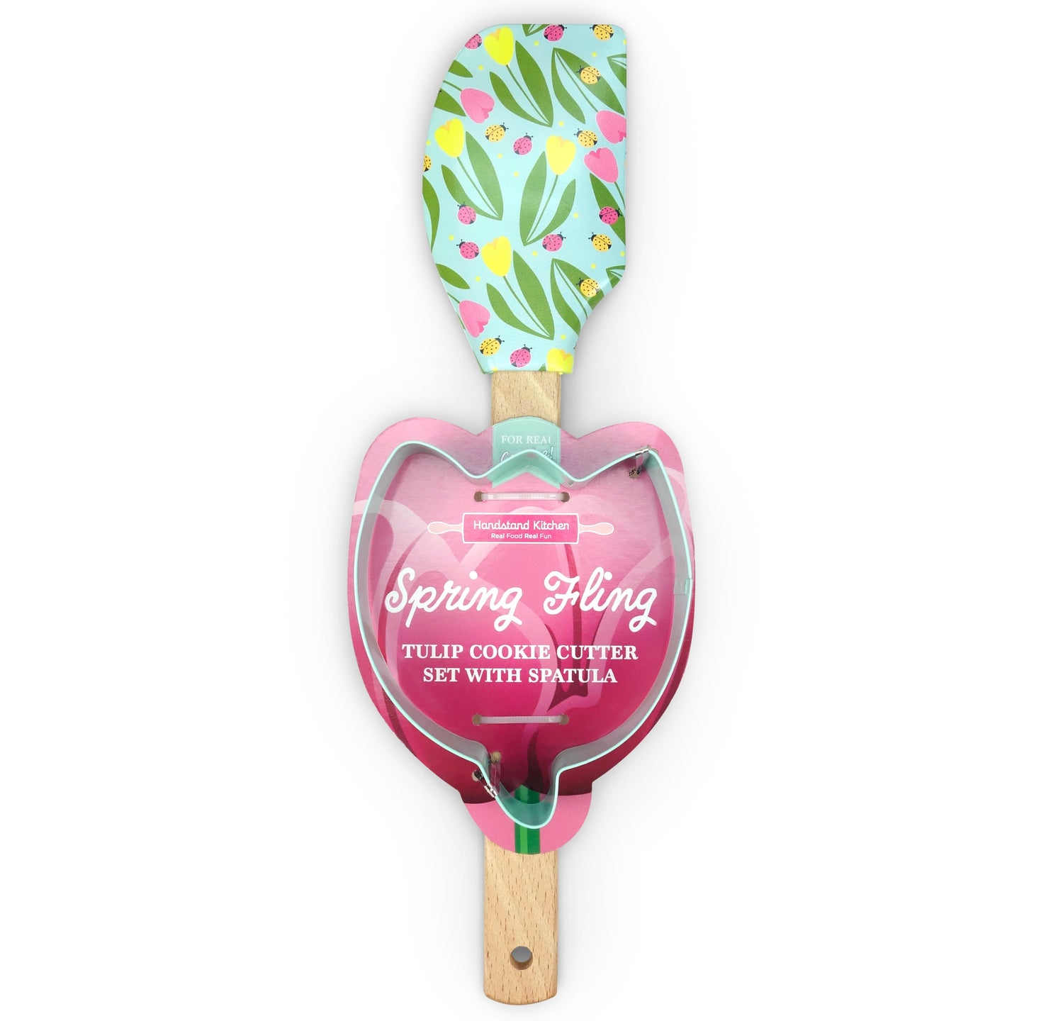 Spring Fling Tulip Cookie Cutter Set with Spatula