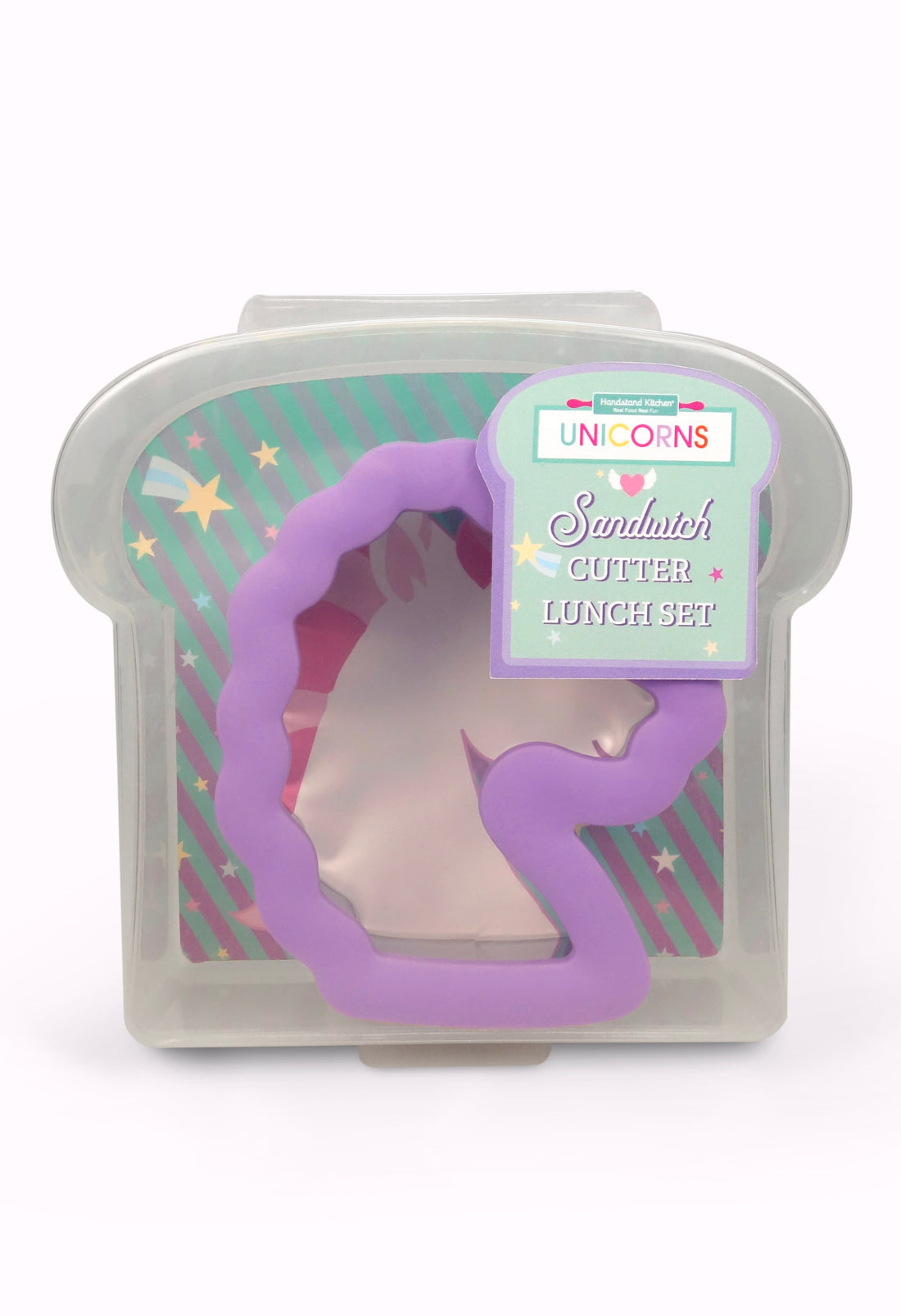 Rainbows & Unicorns Sandwich Cutter Lunch Set