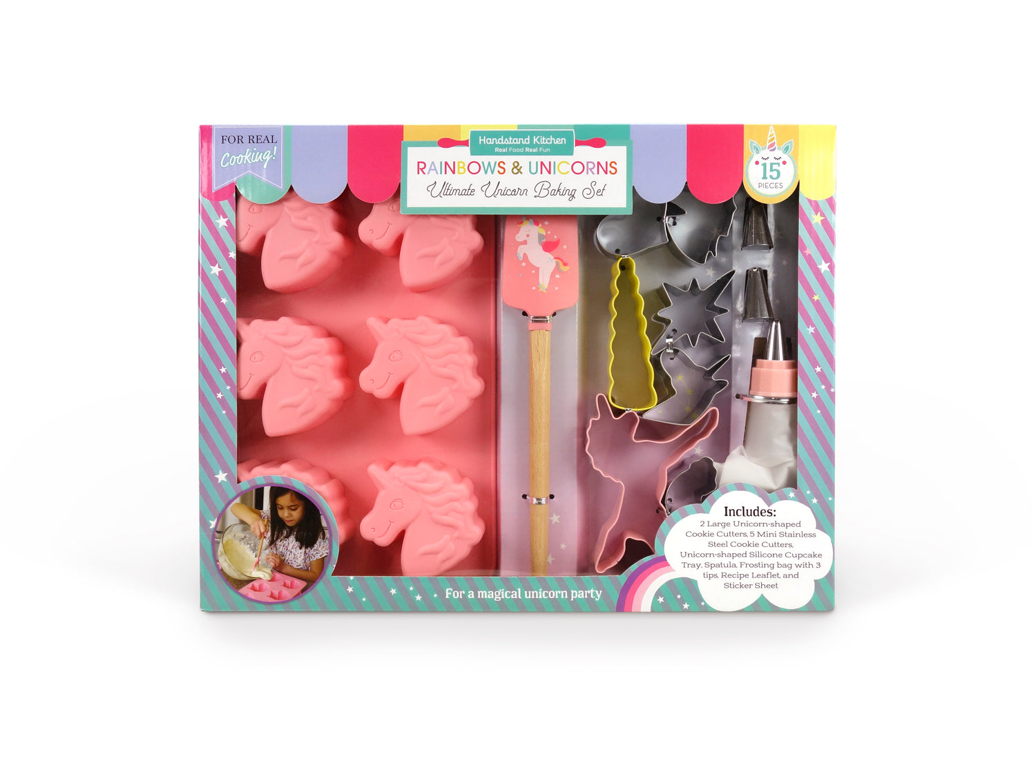 Rainbows &amp; Unicorns Ultimate Baking Party Set