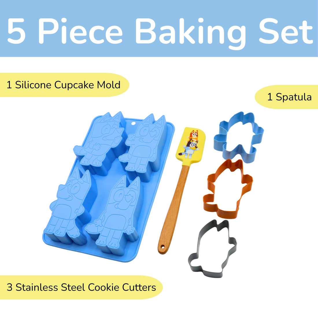 Bluey and Friends Baking Party Set