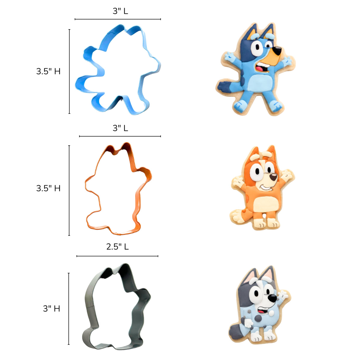 Bluey and Friends Baking Party Set