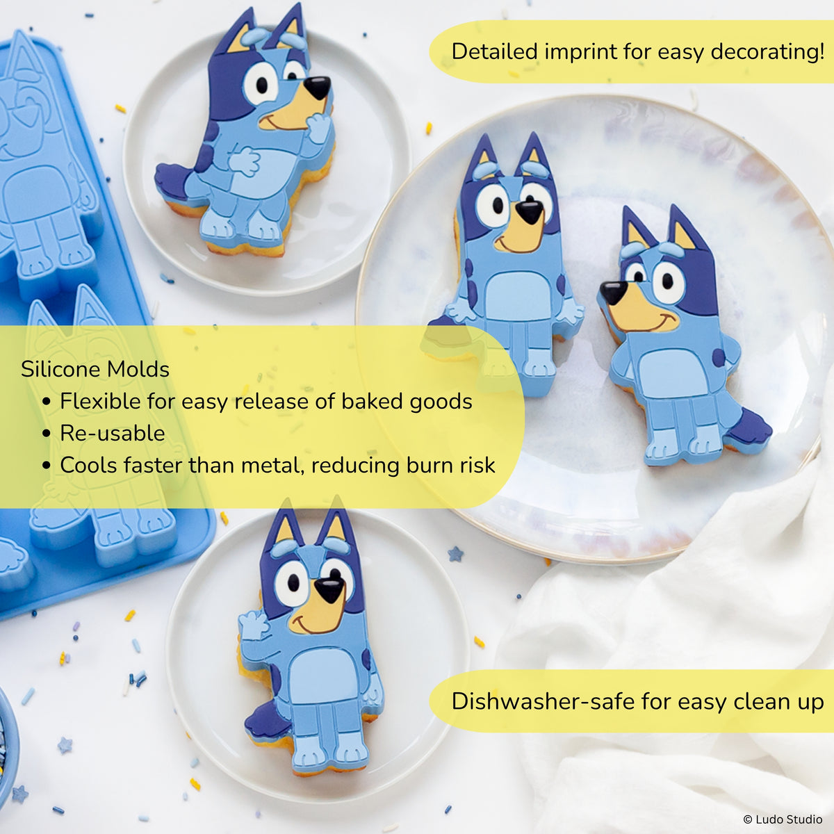 Bluey and Friends Baking Party Set