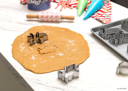Bluey Holiday Cookie Cutters – Set of 10