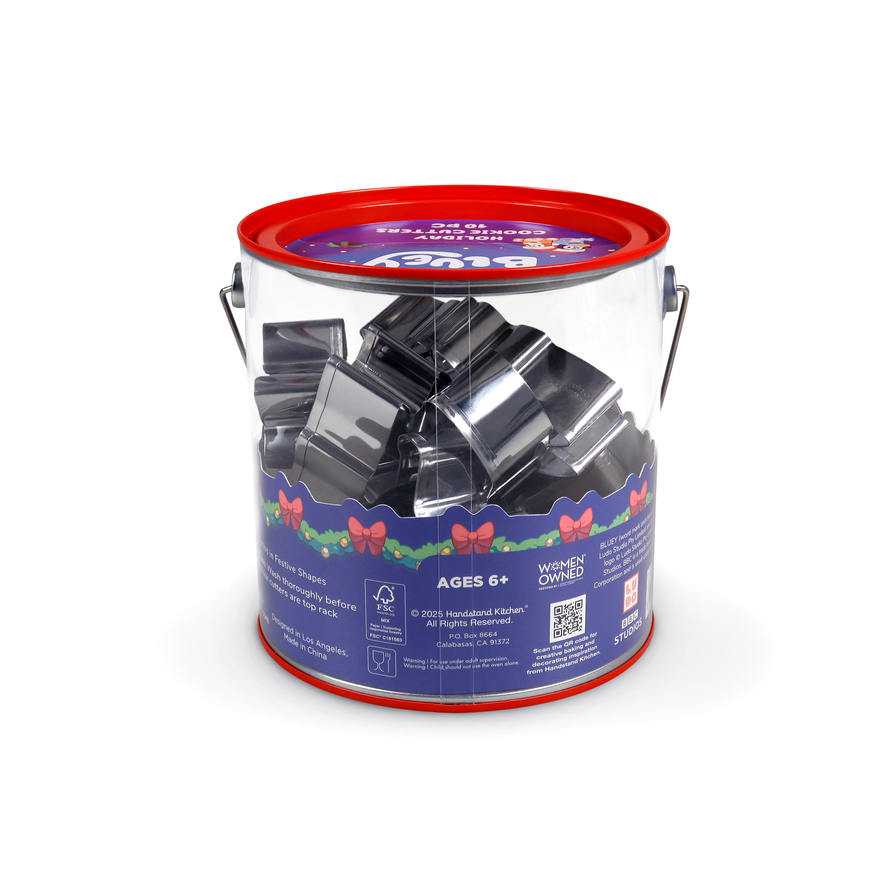 Bluey Holiday Cookie Cutters – Set of 10