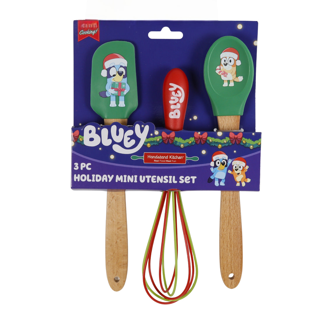 Bluey Holiday Mini Utensil Set