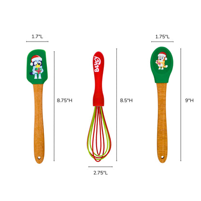 Bluey Holiday Mini Utensil Set