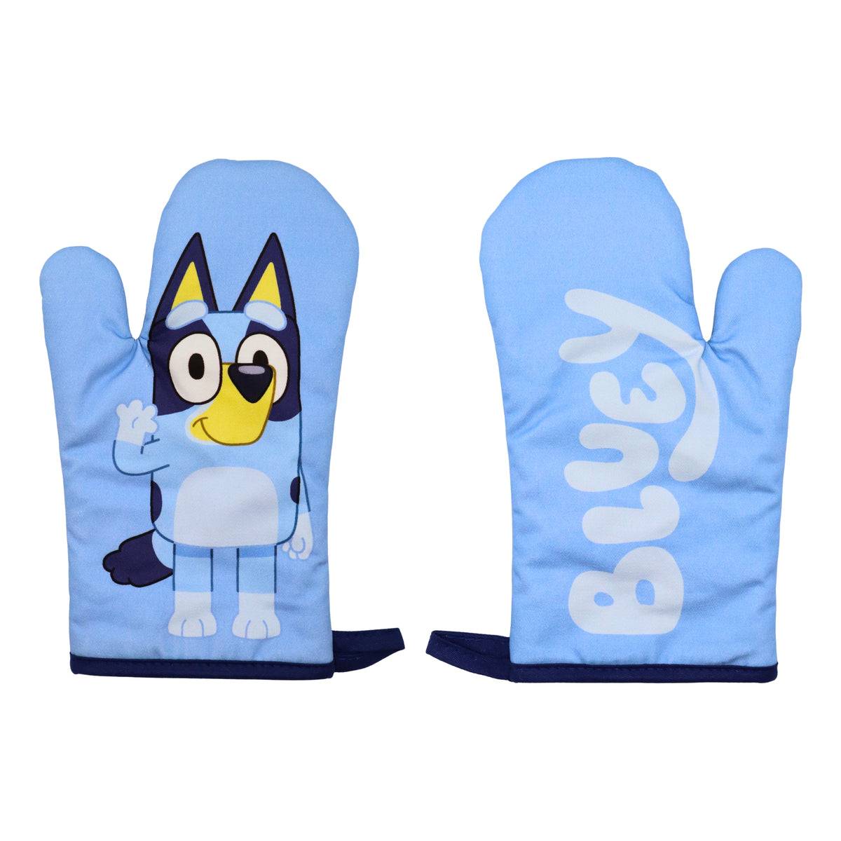 Bluey Dance Mode Youth Apron &amp; Oven Mitt Set