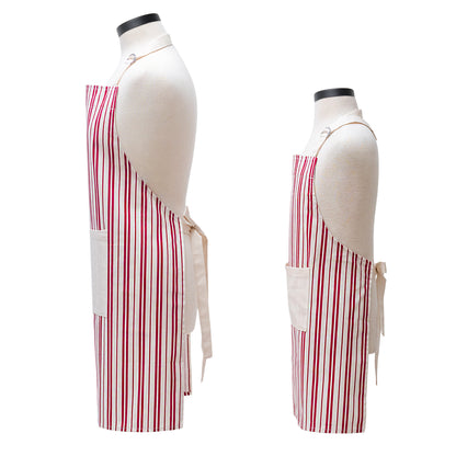 Classic Striped Adult and Youth Apron Boxed Set