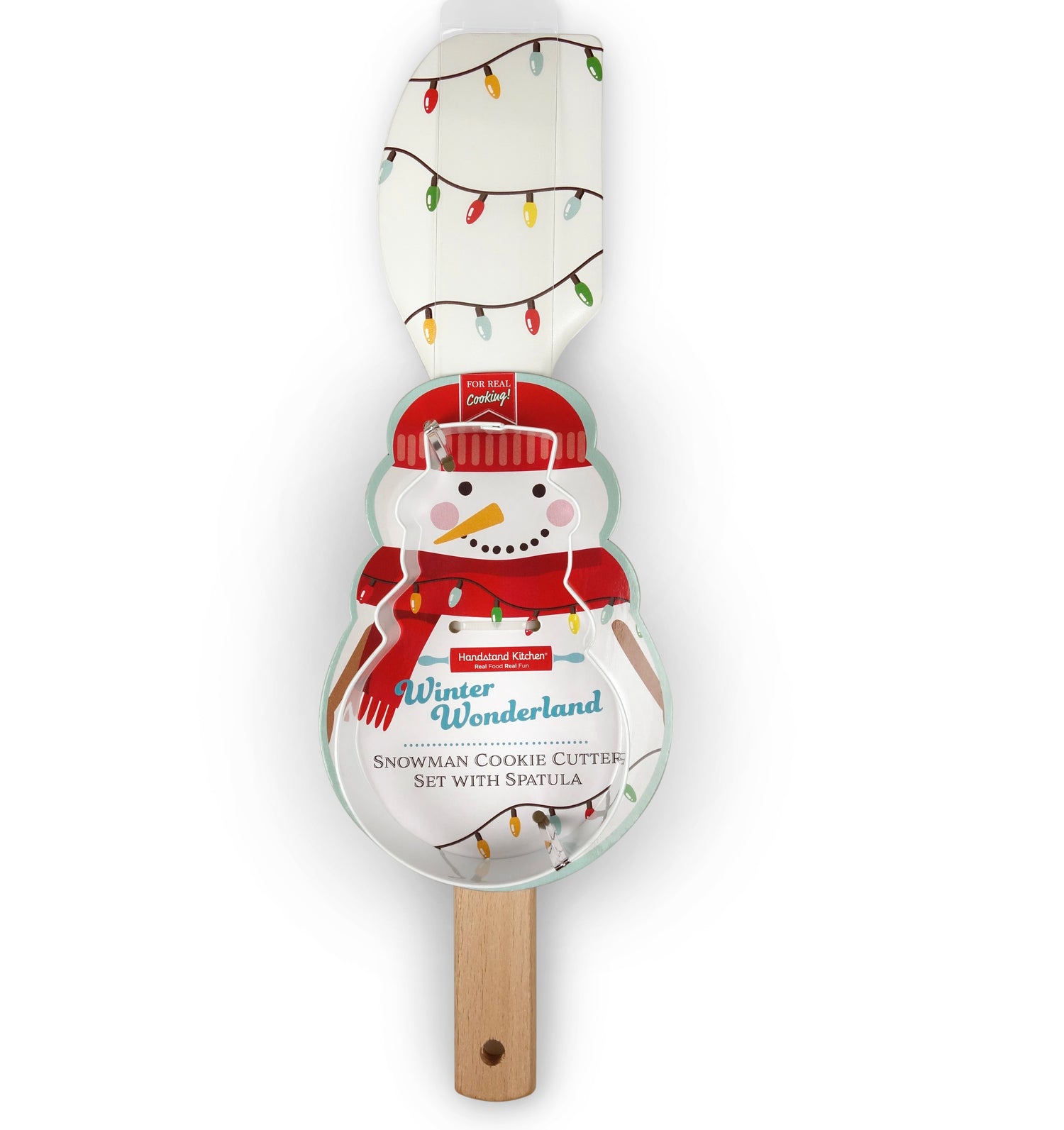 Winter Wonderland Snowman Cookie Cutter Set with Spatula