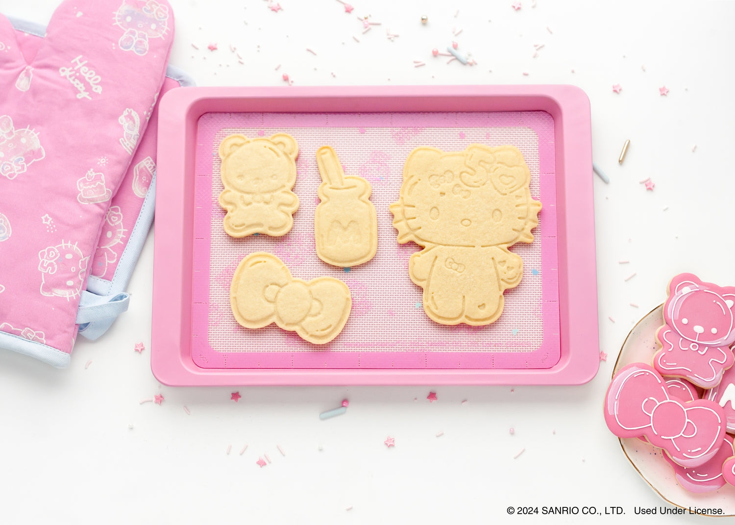 Hello Kitty® 50th Anniversary Cookie Stamp and Frosting Set